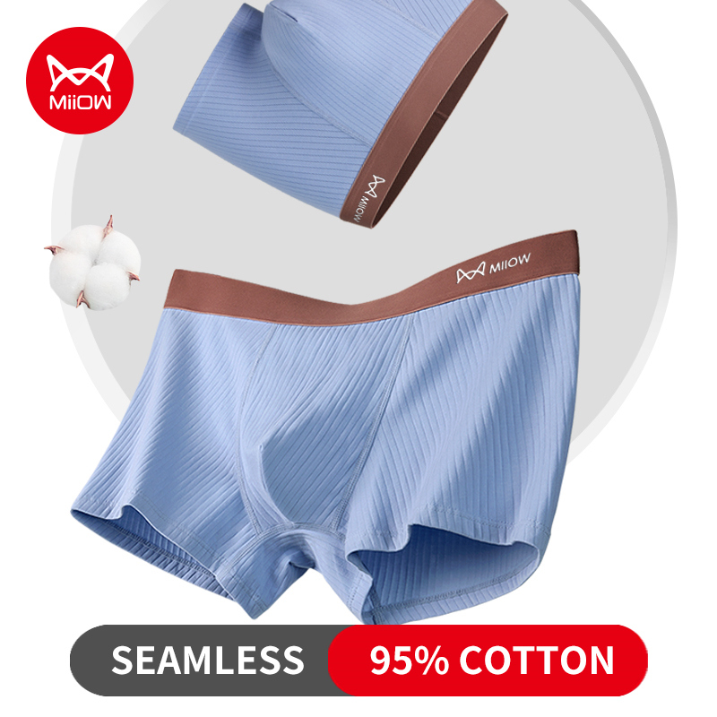 Boxer Brief Pack Cotton - MiiOW 3 szt. Bawełniane bokserki męskie