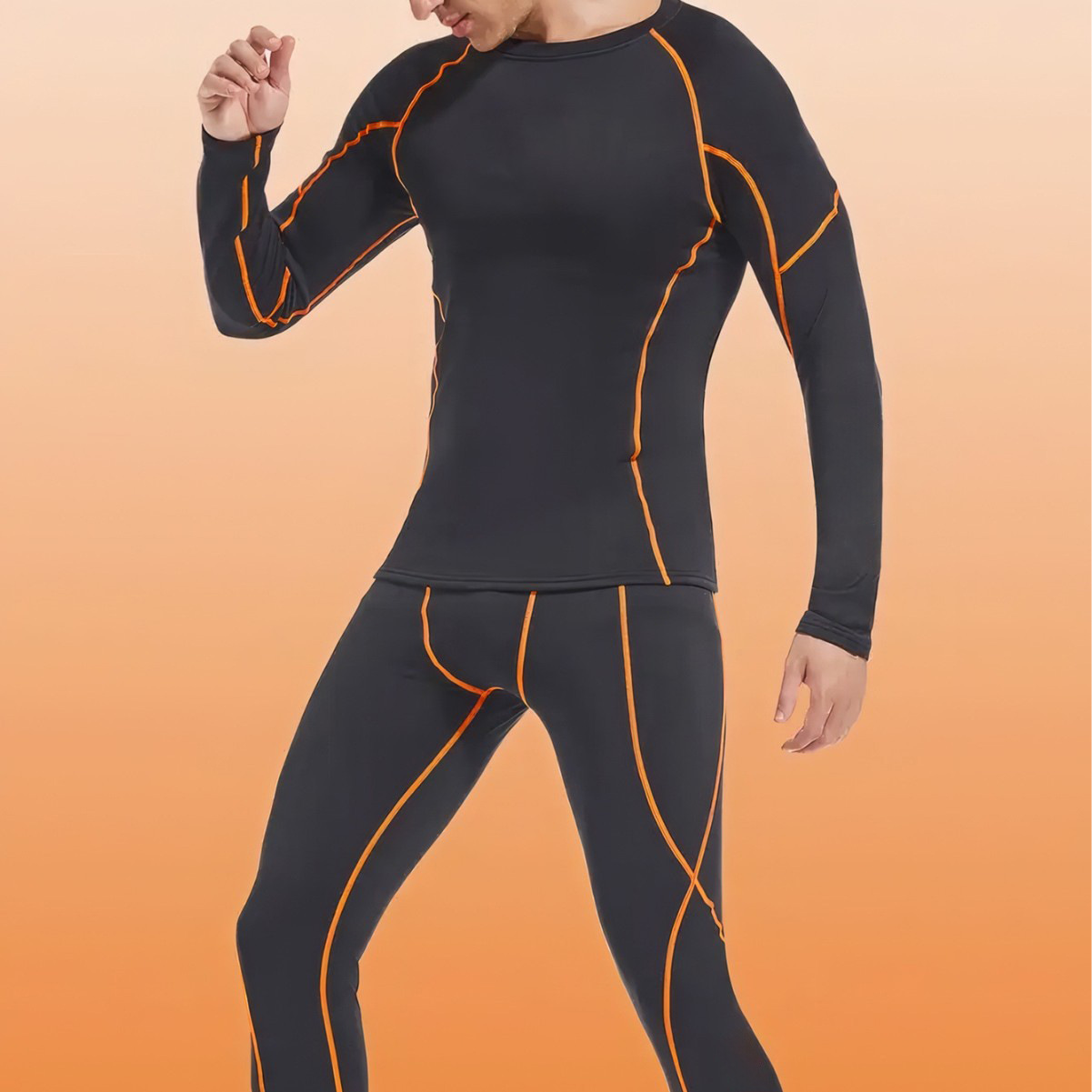 Zimowy męski zestaw sportowy z – Compression Long Pant recenzja i cena
