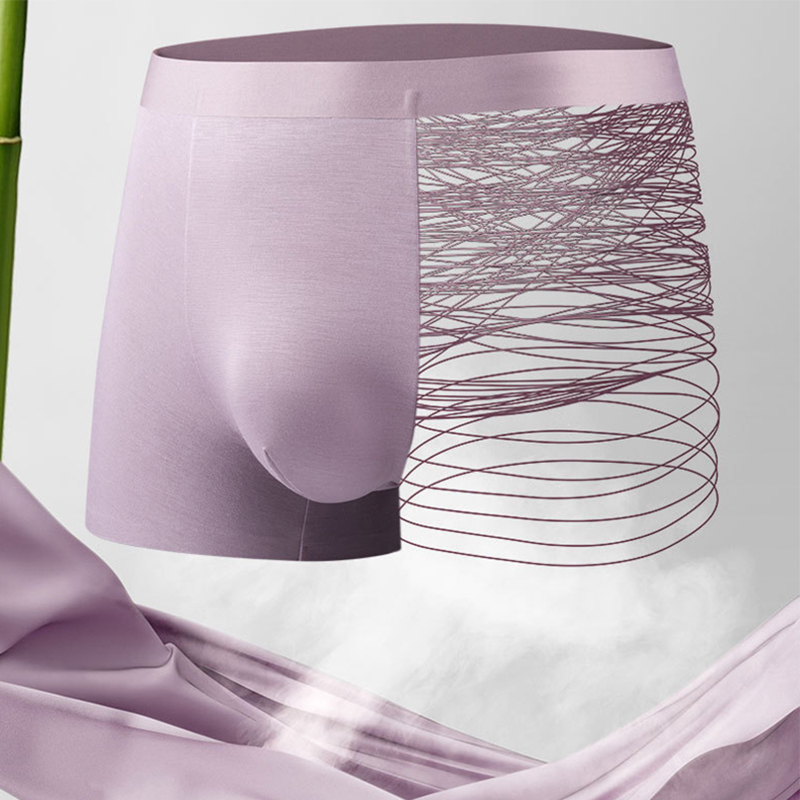4 szt./partia Męskie bokserki  – Bamboo Fiber Trunk recenzja i cena