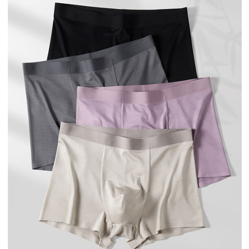 4 szt./partia Męskie bokserki  – Bamboo Fiber Trunk recenzja i cena
