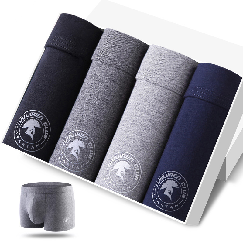 4 szt. Majtki męskie seksowne  – Boxer Brief Pack Cotton recenzja i cena