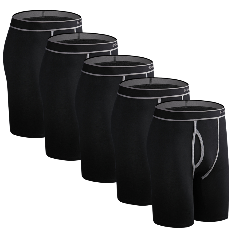 5 sztuk długie bokserki męskie – Boxer Brief Pack Cotton recenzja i cena
