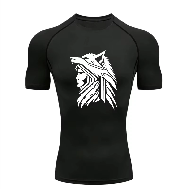 Koszulka sportowa męska Wolf K – Compression Shorts Athletes recenzja i cena